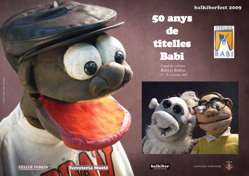 balkiberfest 2009 - exsposició: 50 anys de titelles babi